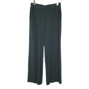 Peruvian Connection Wide leg  Twyla Pants XS Dark Green High Rise Ankle